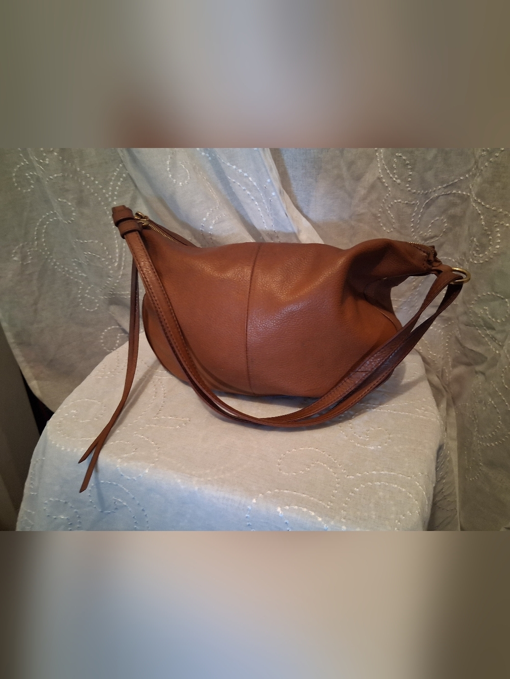 HOBO Cosmo Brown Leather Adjustable Bag